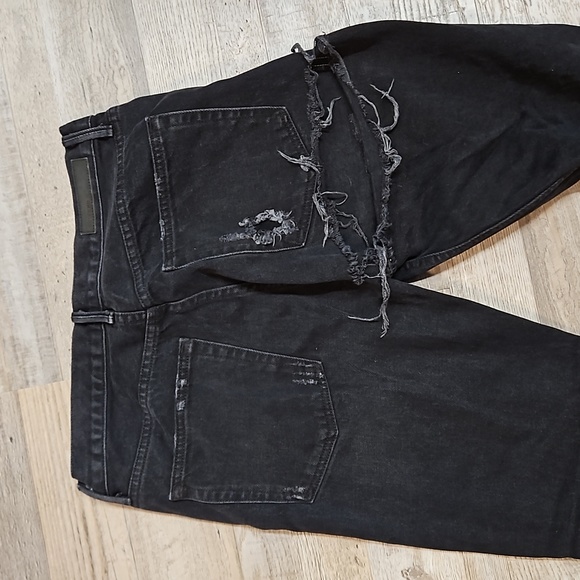 GRLFRND Karolina Straight Leg Distressed Jeans - Picture 3 of 7